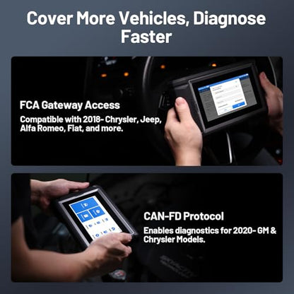 AD800BT V2.0 Bidirectional OBD2 Scanner with Lifetime Free Update