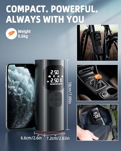 Tire Inflator Portable Air Compressor