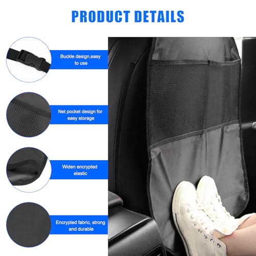 2 PCS Back Seat Cover for Kids (2 Count)