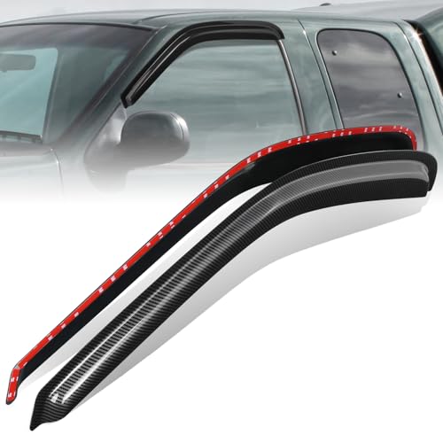 2PCS Tape On Window Visors for 1997 (2 Count)