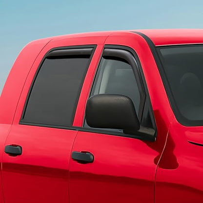in Channel Extra Durable Rain Guards for Dodge RAM 2002