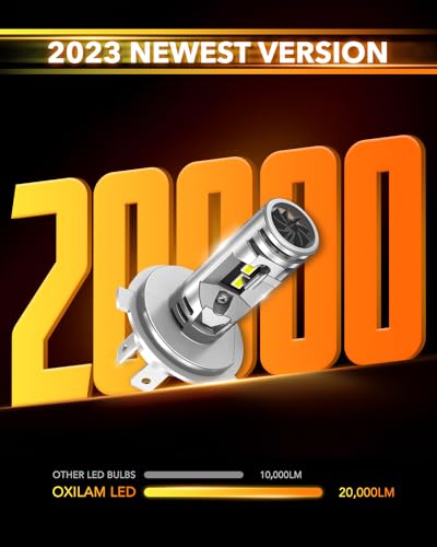 2025 Upgraded H4 9003 Bulb (2 Count)