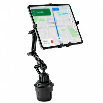 Premium Cup Holder Tablet Mount Fits Vehicle Cupholders 2.75"