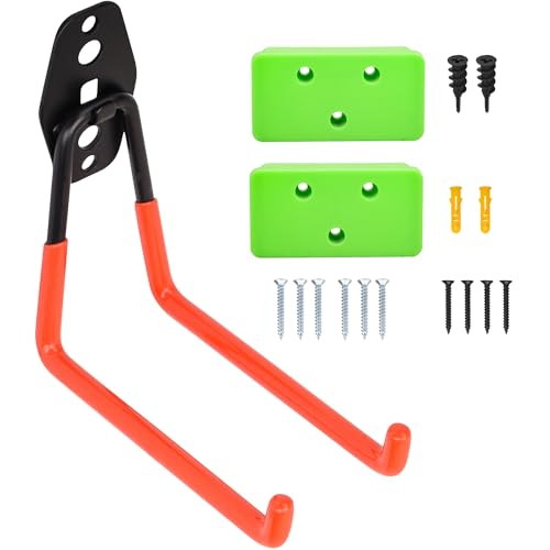 Garage Hooks for Hanging Bike (4 Count)