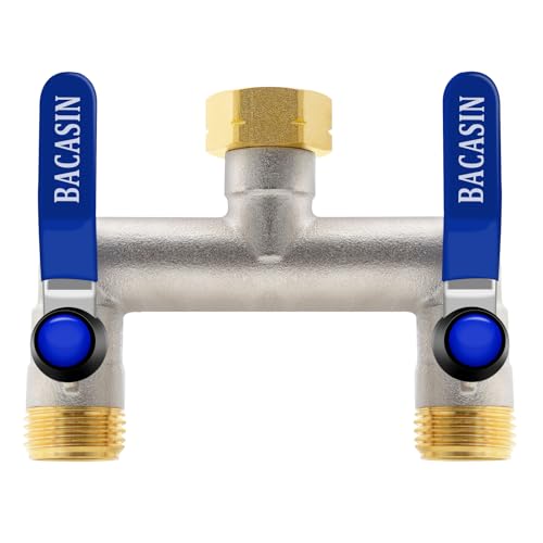 Brass Garden Hose Splitter 2