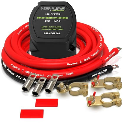 Dual Battery Isolator Kit 12V