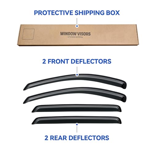 Window Visors Rain Guards for 2007