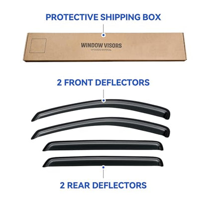Window Visors Rain Guards for 2007