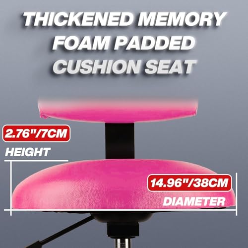 Shop Stool with Backrest