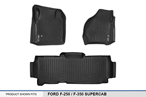 MAXLINER Custom Fit Floor Mats 2 Row Liner Set Compatible with