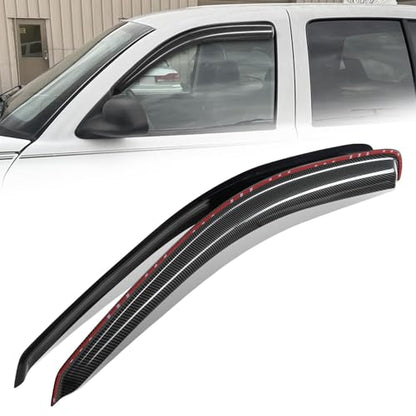 2PCS Tape On Window Visors for 1997
