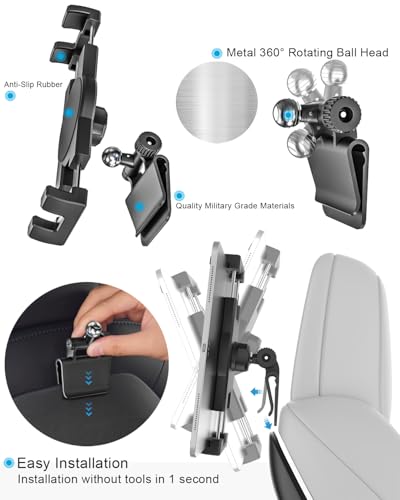 for Tesla Model Y Model 3 Headrest Tablet Holder