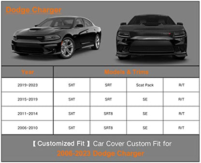 6 Layers Waterproof Car Cover for Dodge Charger 2006