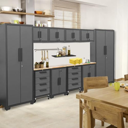 12 Piece Garage Storage Cabinet System