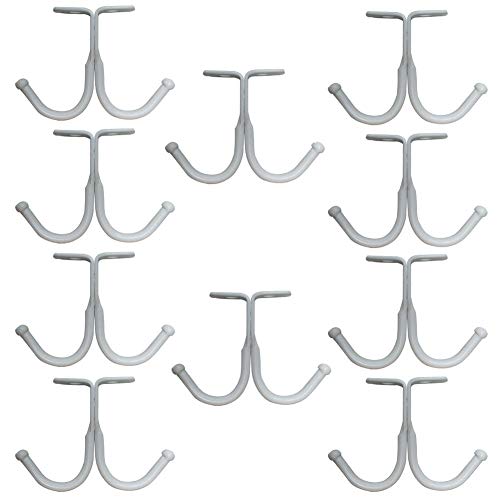 Double Prong Ceiling Hook (10 Count)