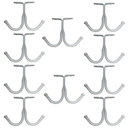 Double Prong Ceiling Hook (10 Count)
