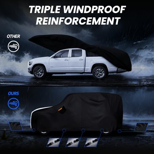 Multi Layer Car Cover Custom Fit for Jeep Wrangler 2 Door CJ YJ JK JL