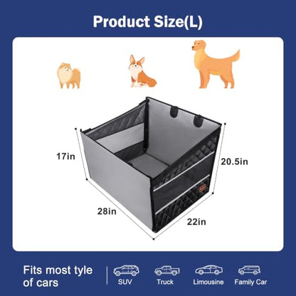 Dog Car Seat for Large Medium Dogs