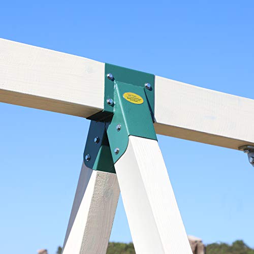 Swing Set Bracket with All Mounting Hardware Middle Bracket (19 Count)