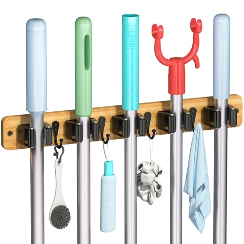 Broom Holder Wall Mount