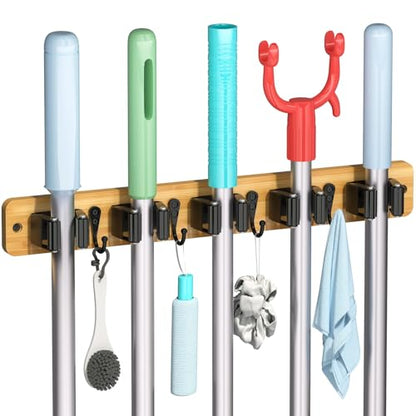 Broom Holder Wall Mount