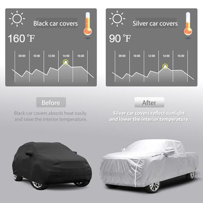 Truck Cover Waterproof Heavy Duty Truck Car Cover 210