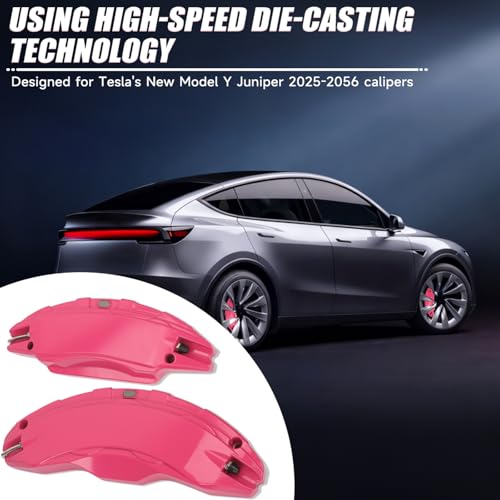 Brake Caliper Covers Compatible with Tesla Model Y Juniper 2025