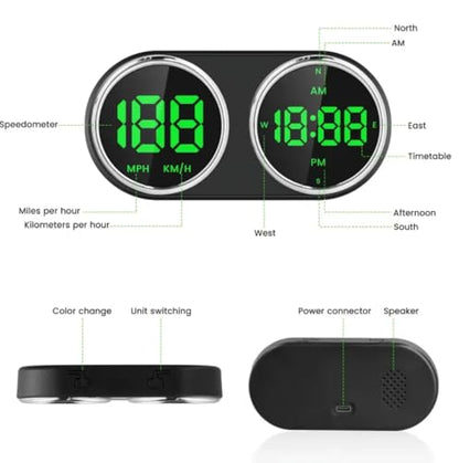 GPS Heads Up Display for Cars Digital Dashboard Speedomete with MPH