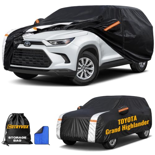 Multi Layer Car Cover Custom Fit for Toyota Grand Highlander