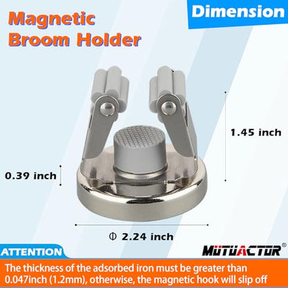 Magnetic Broom Holders (2 Count)