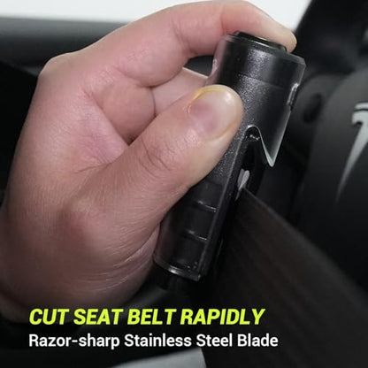 Window Breaker Seatbelt Cutter with Flashlight (2 Count)