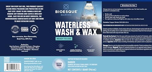 Marine Waterless Wash & Wax (32 Fl Oz)
