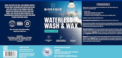 Marine Waterless Wash & Wax (32 Fl Oz)