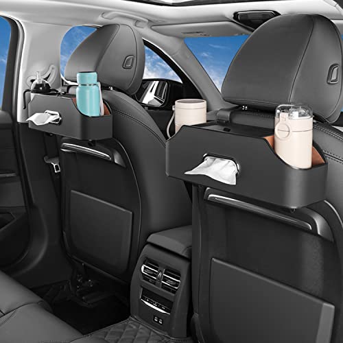 Car Seat Back Organizer with Cup Holders (22.9281 Ounce)