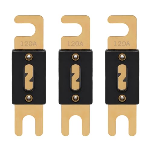 120A ANL Fuse 120 Amp Inline Blade Fuses 32V for Car Audio Inverter Automotive Stereo