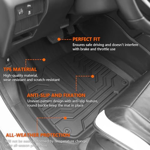 Fuel Floor Mats Cargo Mat Compatible with 2017