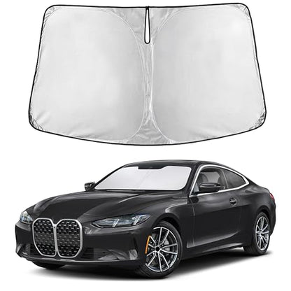 Windshield Sunshade Compatible for BMW 4 Series 2021