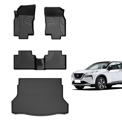 Floor Mats Set for Nissan Rogue 2014
