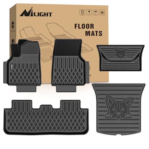 TPE Floor Mat & Cargo Mats Set for Tesla Model Y Juniper 2025 2026