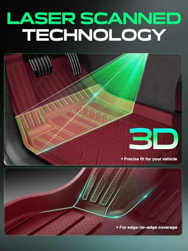 Automotive Floor Mats for Tesla Model Y 2020 (6 Count)