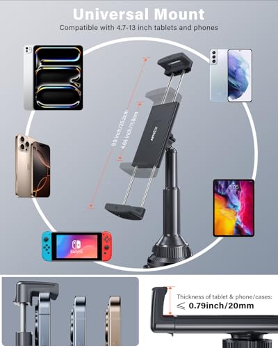 Sturdy Cup Holder Tablet Mount for Car