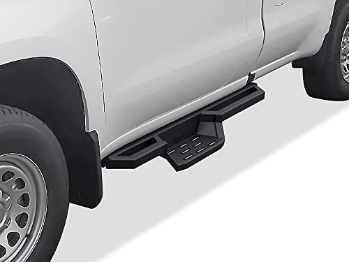 Stainless Steel Pocket Steps Side Bars Compatible with Chevy Silverado GMC Sierra 1500 2019