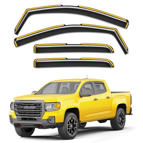 Window Visors Rain Guards for 2015 (4 Count)