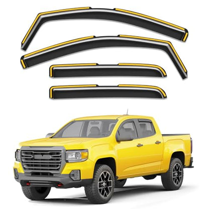 Window Visors Rain Guards for 2015 (4 Count)