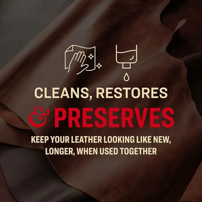 Leather Cleaner & Conditioner Duo Pack