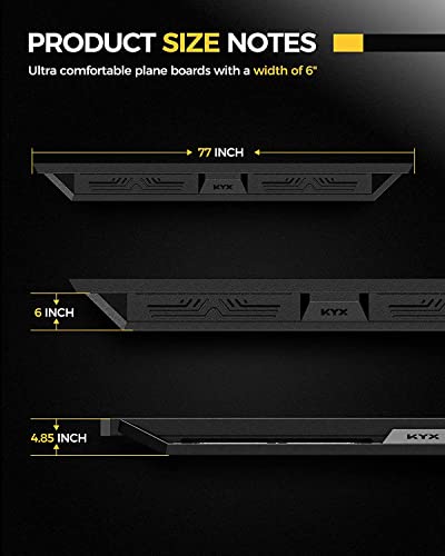 Running Boards & Steps Nerf Bars Fit for 2015 (2 Count)