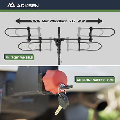 2 Bike Hitch Mount Bike Rack