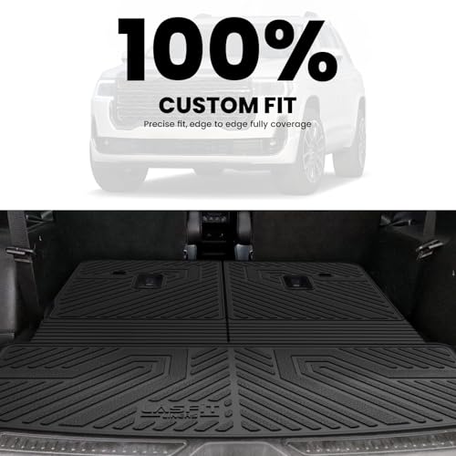 Trunk Mat with Backrest Mat for GMC Acadia 2017