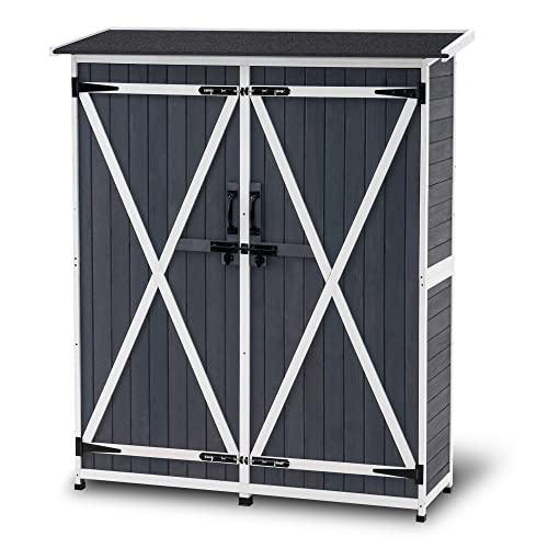 Outdoor Storage Cabinet with Shelves