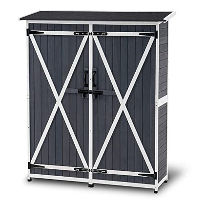 Outdoor Storage Cabinet with Shelves